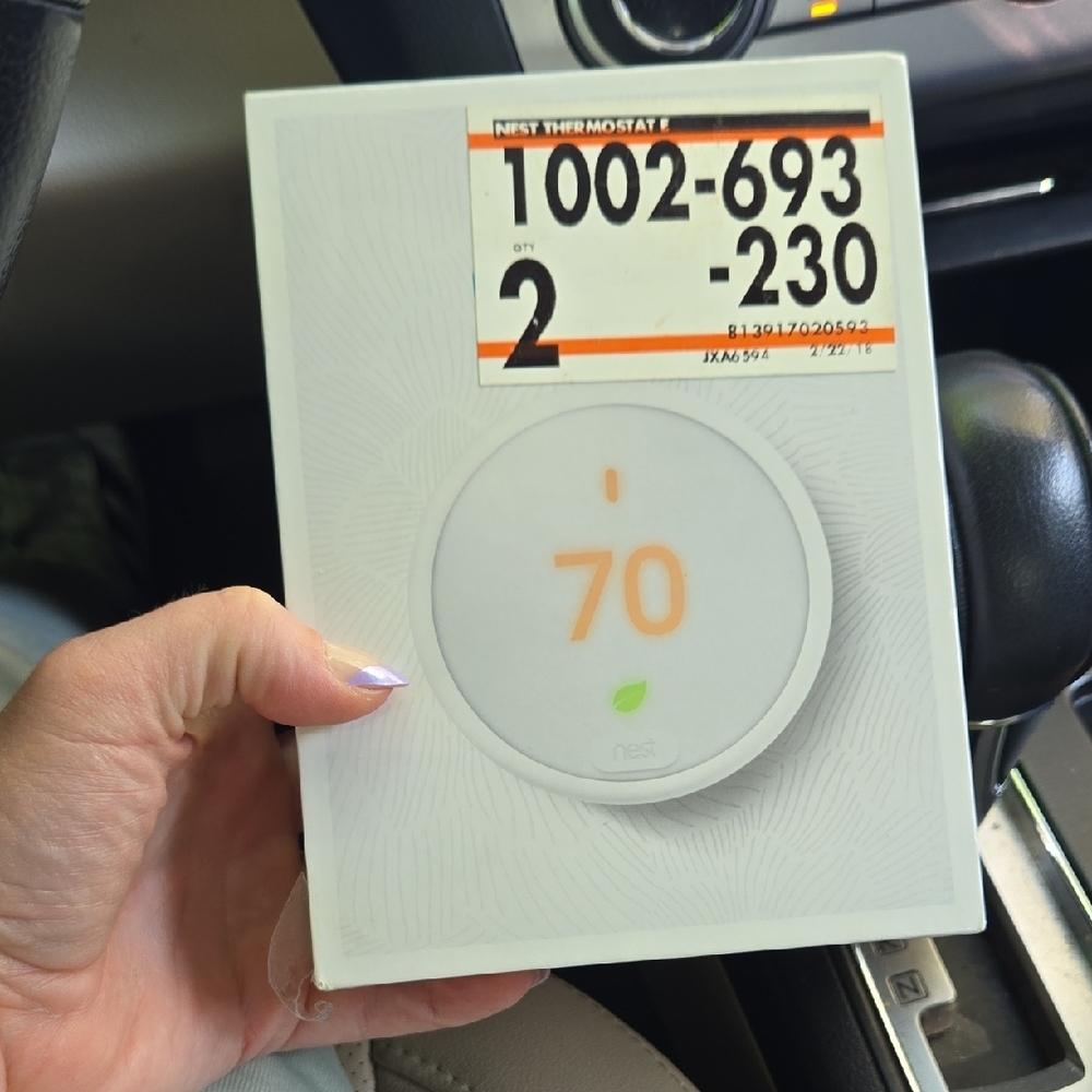 Nest Thermostat in White